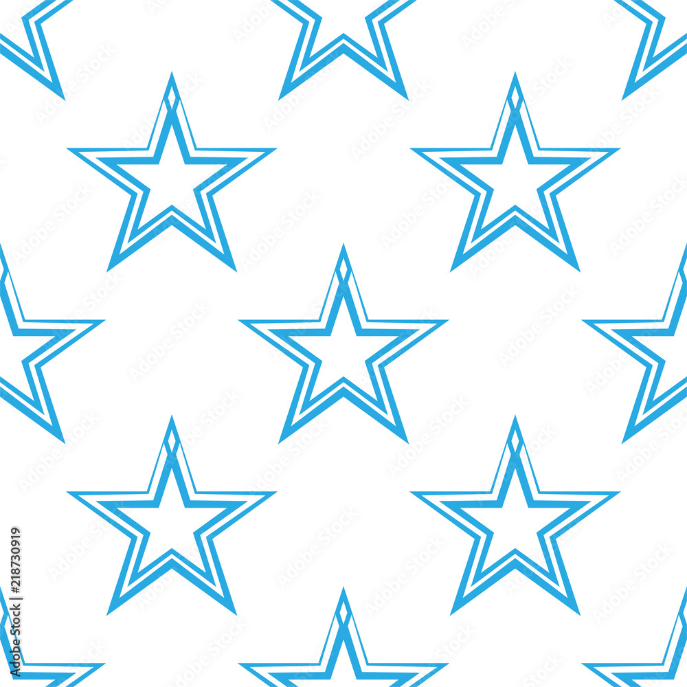 Star Shape Icon Seamless Pattern Star Shape Icon Seamless Pattern