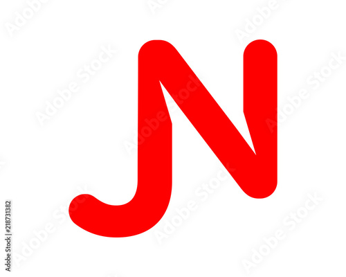red typography alphabet font typeset logotype image vector icon
