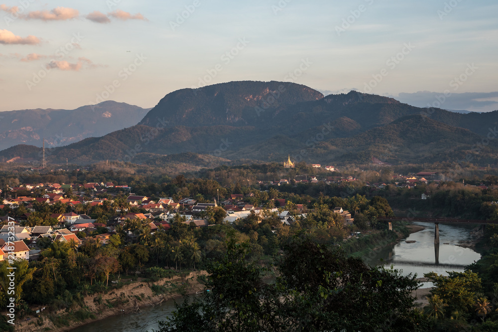 Laos - Luang Prabang - Blick vom Mount Phousi