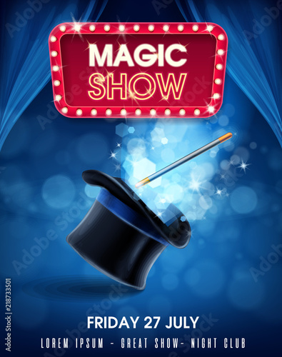 Fototapeta magic show