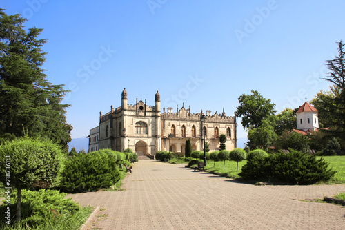 Dadiani Palace, park Zugdidi, Adjara region, Georgia photo