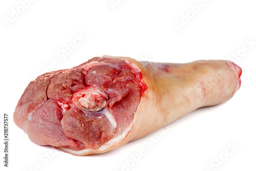Raw ham fore hock
