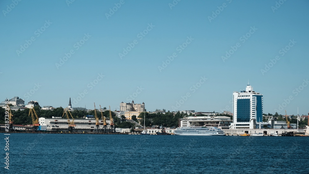 Beautiful Seaport in Odessa