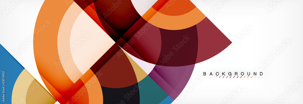 Vector circle abstract background Vector circle abstract background