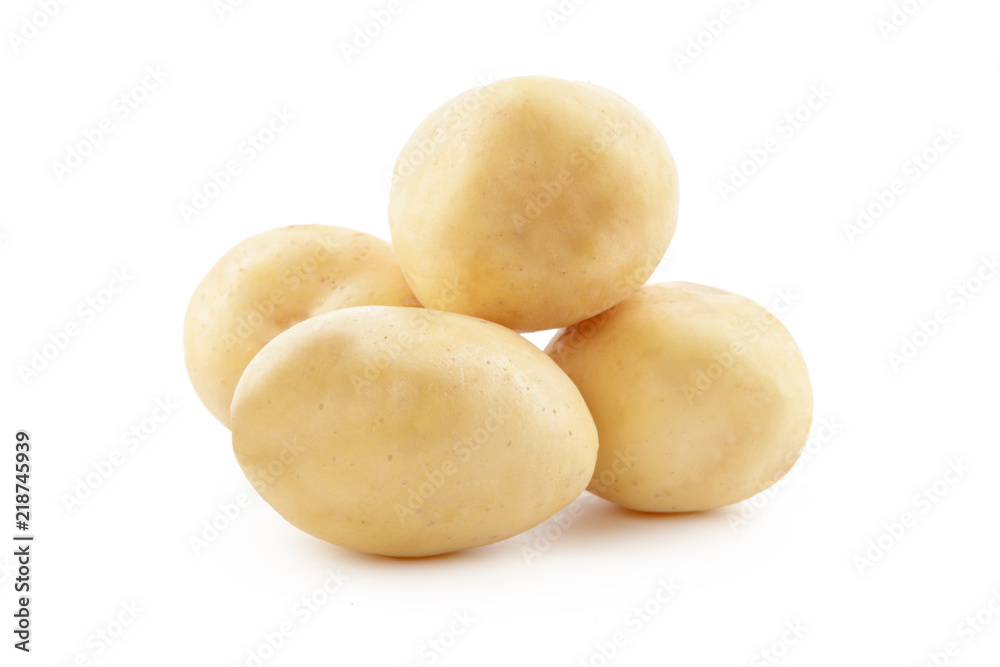 potato isolated on white background