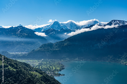 Switzerland, Beatenberg Alps panoramic view  © AlehAlisevich