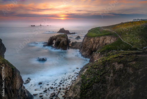 Fading Light, Lands End, Cornwall
