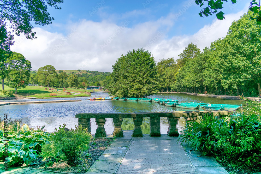 Fototapeta premium Shibden Park in Halifax