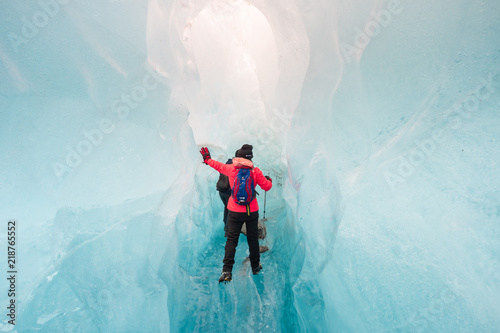 Explore Glaciers cave ice