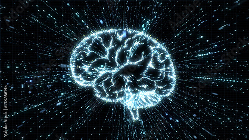 Digital brain in explosion of computer data