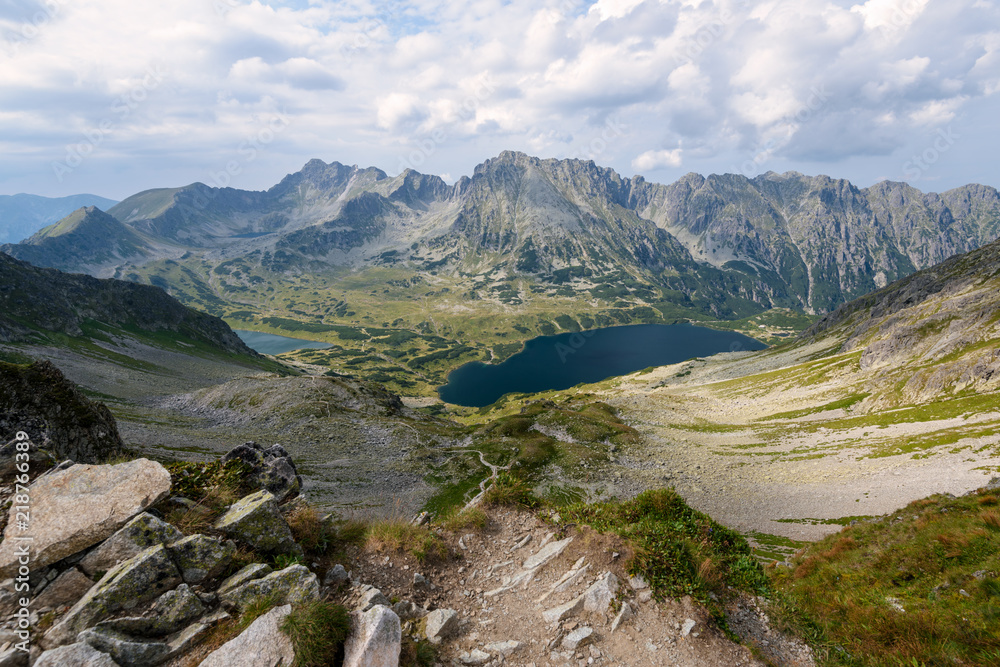 Valley of Five Lakes in the High Tatra Mountain, Poland