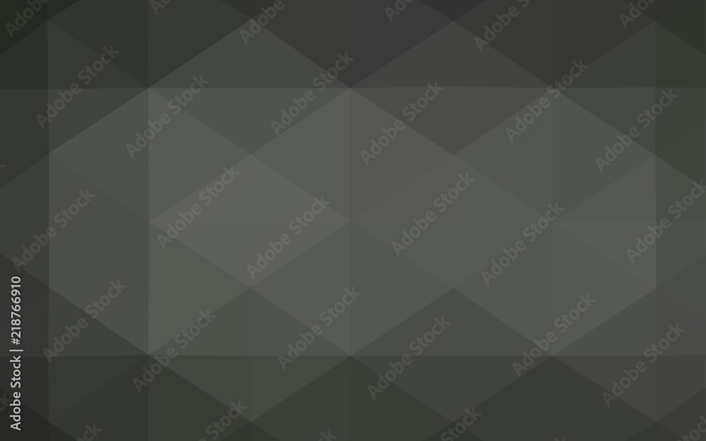 Light Gray vector shining triangular backdrop. Light Gray vector shining triangular backdrop.