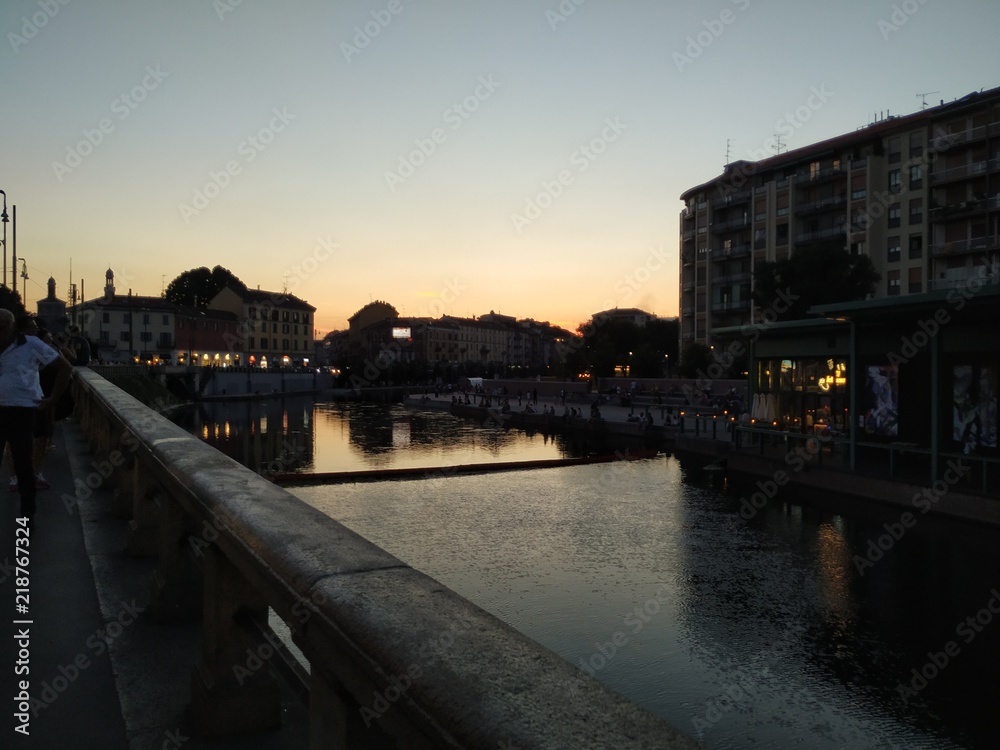 Fototapeta premium Darsena Milano
