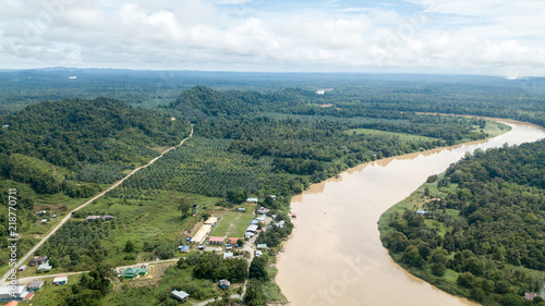 kinabatangan small town