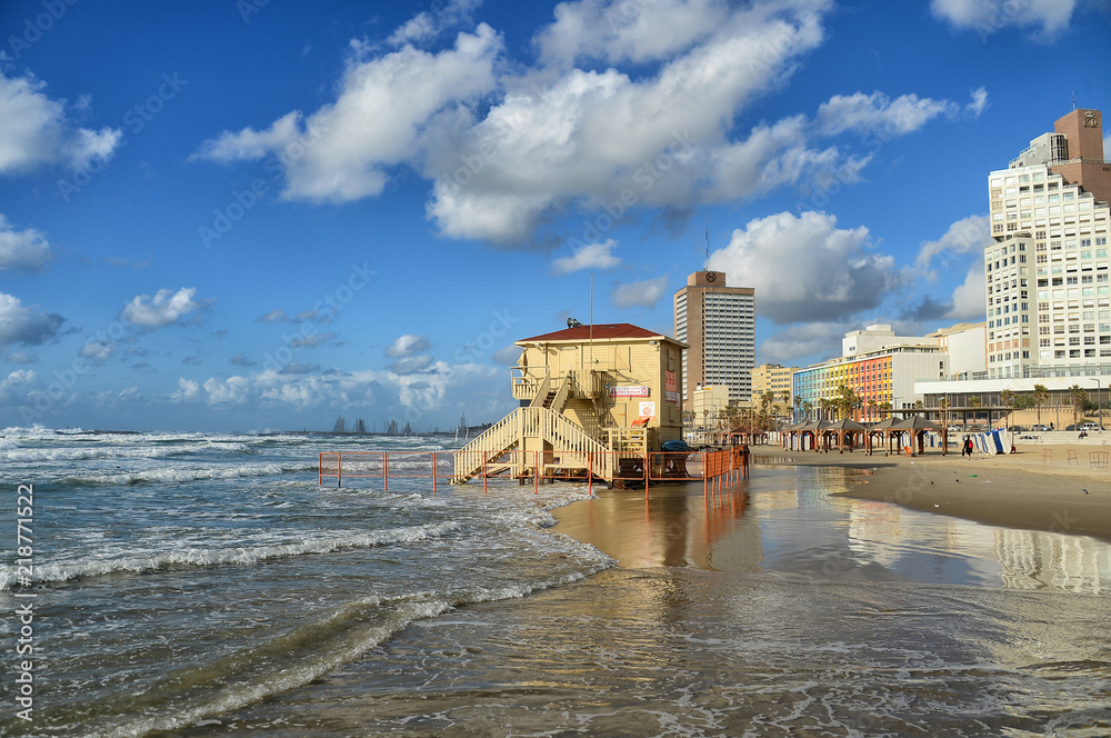 Obraz premium Views of the city of Jaffa - Tel Aviv, Israel