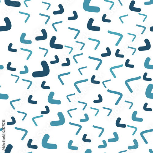 Light BLUE vector seamless  background with lamp shapes.