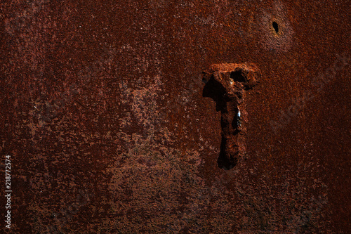 rusty metal background