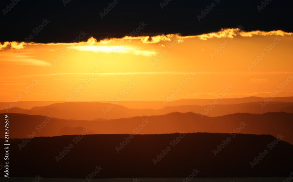 Obraz premium Sunset sky