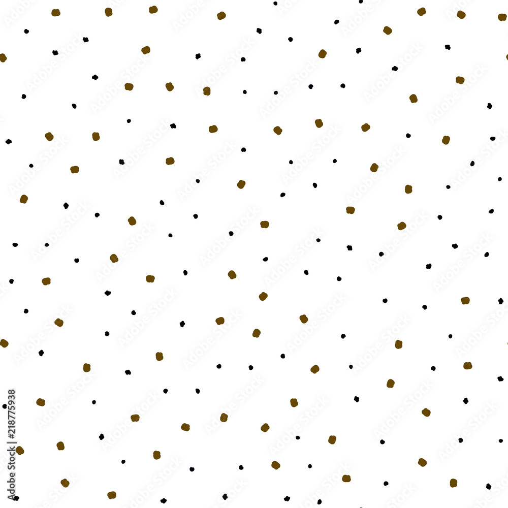 Dark Yellow vector seamless layout with circle shapes. Dark Yellow vector seamless layout with circle shapes.