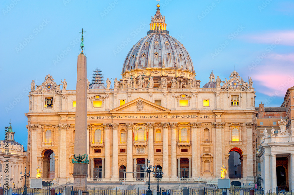 St. Peter's Basilica, Vatican City. Iitalia