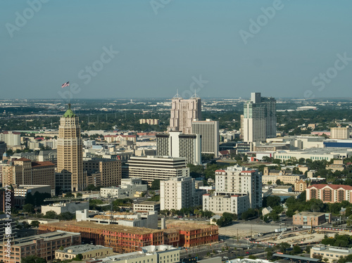Aerial photo San Antonio Teaxs USA