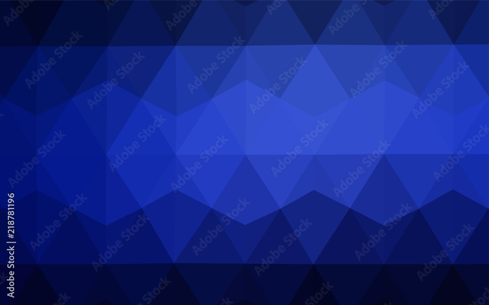 Obraz premium Light Green vector abstract mosaic pattern.