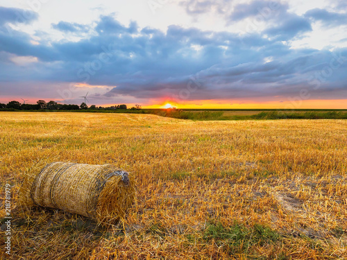 Sonnenuntergang in Ostfriesland photo