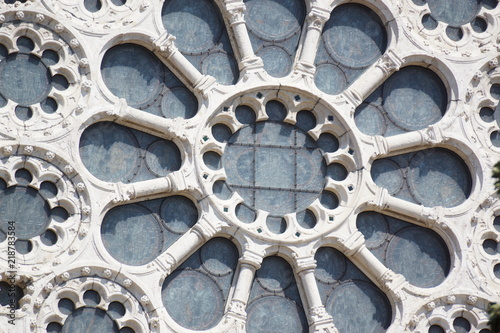 Obraz na płótnie Rosace de la cathédrale de Chartres