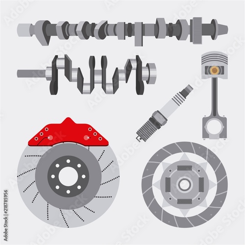 automotive industry spare parts repair equipment car