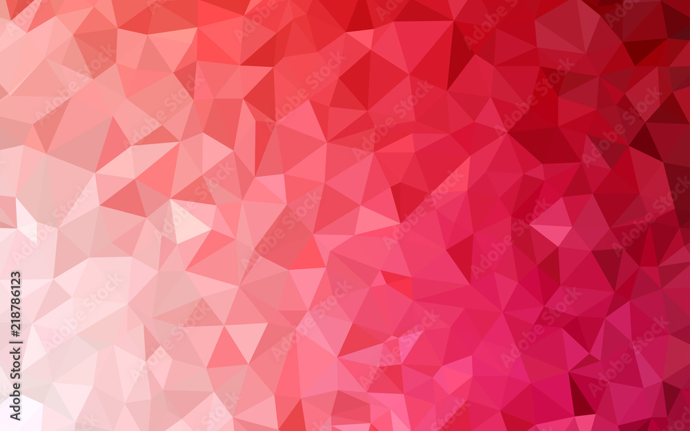 Light Red vector low poly texture. Light Red vector low poly texture.
