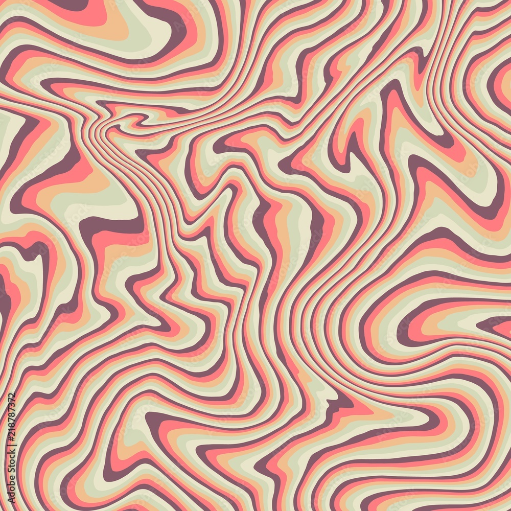 Obraz premium Marble texture. Divorces of colored paints. Abstract background of mixed liquid oils. Vector illustration