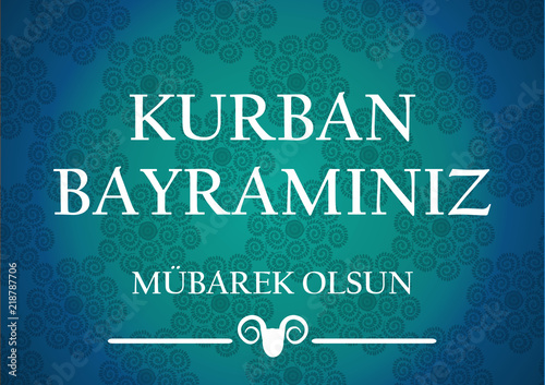 Kurban Bayramı Tebriği