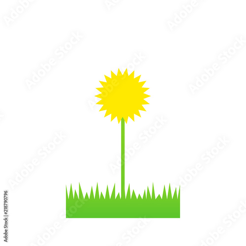 Lawn weed icon