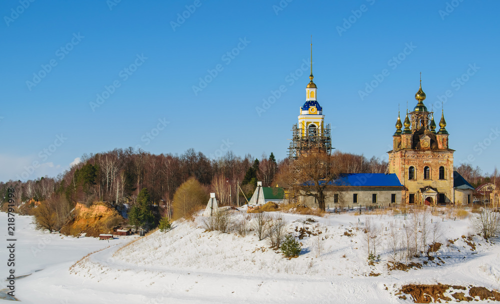 Kazan Church on the Volga river Bank