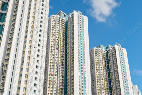 Residential buildings in Hong Kong © estherpoon