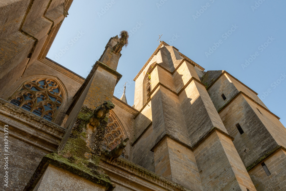 Basilique Notre-Dame d'Avioth, gargouilles, Avioth,  département Meuse, région Grand Est, France