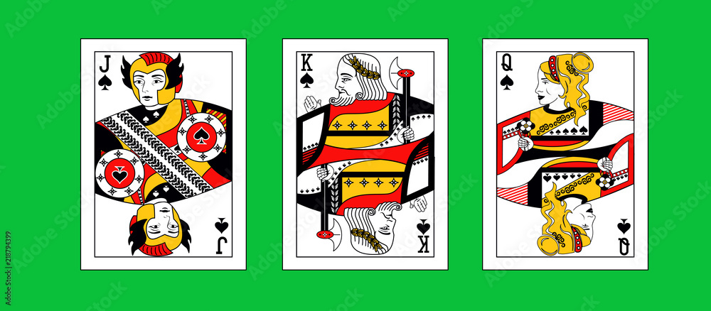 the illustration with the greek playing cards the illustration with the greek playing cards