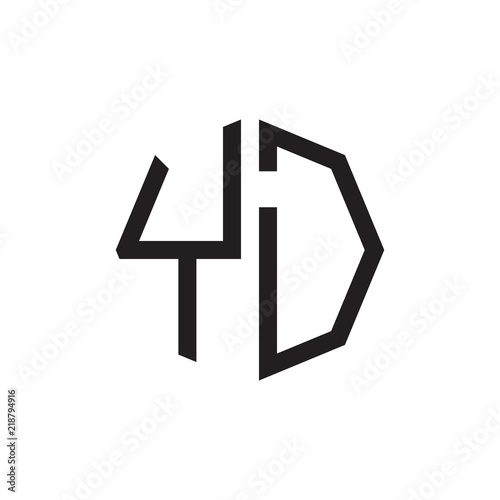 two letter YD octagon logo