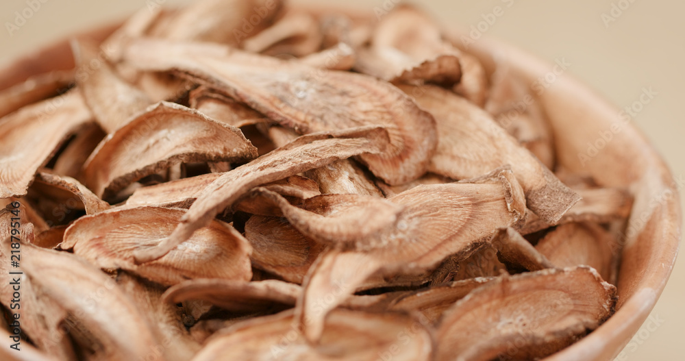 Stack of Dried burdock Stack of Dried burdock