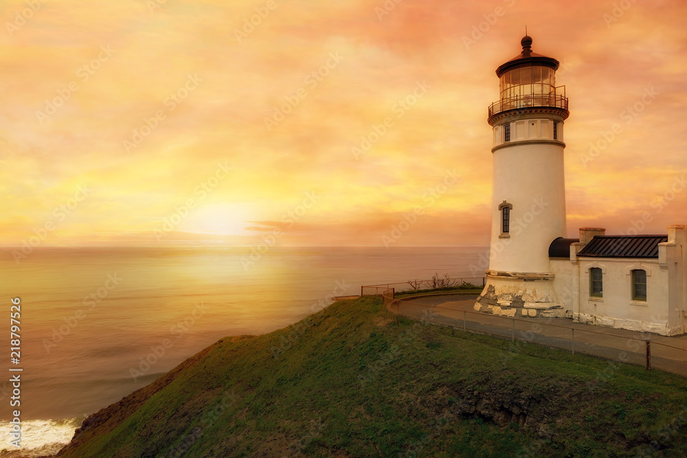 North Head Lighthouse at Sunset North Head Lighthouse at Sunset