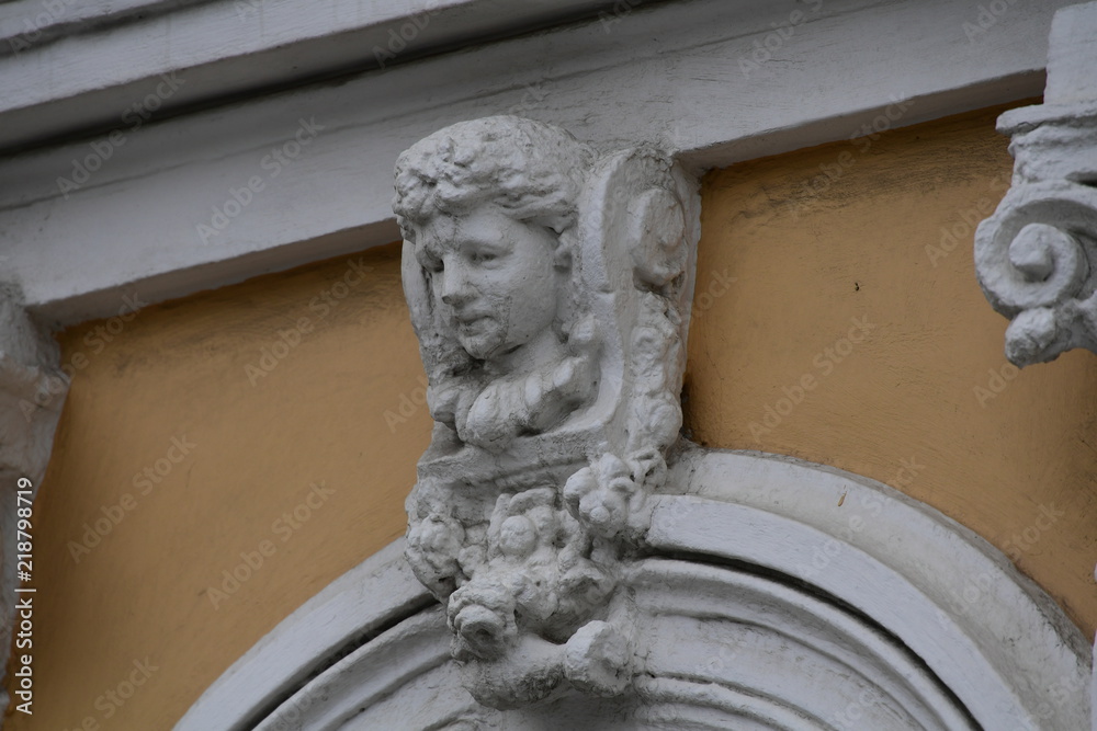 Architectural decorations on buildings