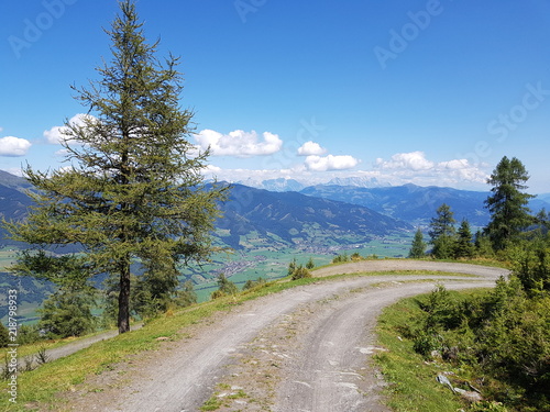 Gamskrägen, Gamskragen, Niedernsill, Mountainbiken, Wandern, Pinzgau, Salzburg, SalzburgerLand, Berge, Gipfelkreuz, Ausblick, Bergpanorama, Forstweg, Uttendorf