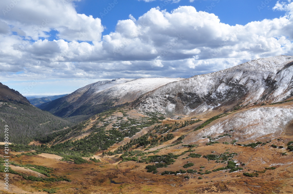 Rocky Mountain National Park, View from Trail Ridge Road, Colorado