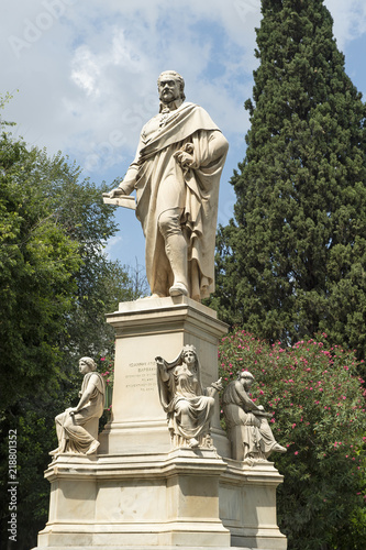 Denkmal für Joannis Varvakis, Athen, Griechenland