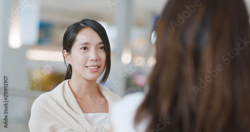 Photography Friends talking in the airport
