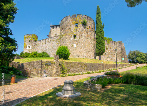 Scenic view of historic Castle in Gorizia, Italy