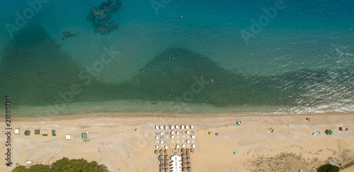 Beach at Pyrgos Chiliadous ...
