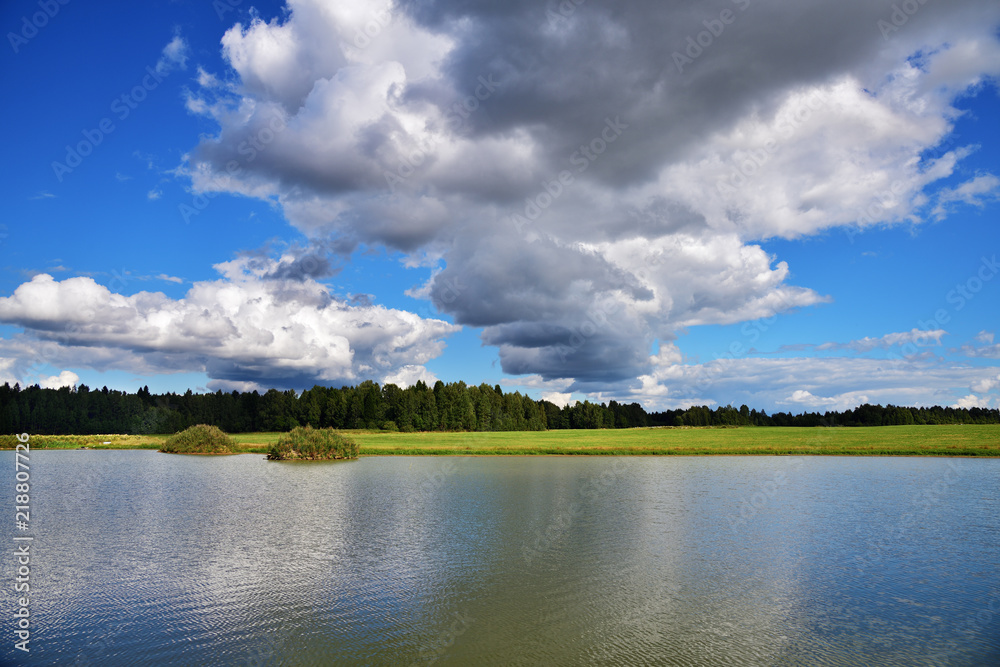 Russian scenery in summer time Russian scenery in summer time
