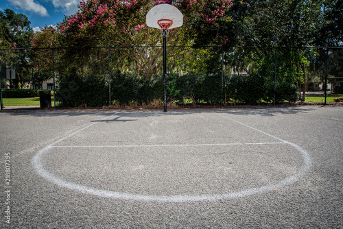 Outdoor Basketball Court  photo