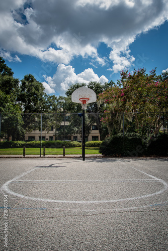 Outdoor Basketball Court 